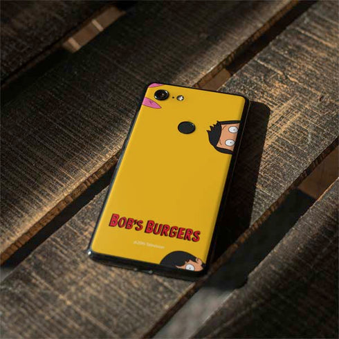 Bobs Burgers Stare Google Pixel 3 Skin